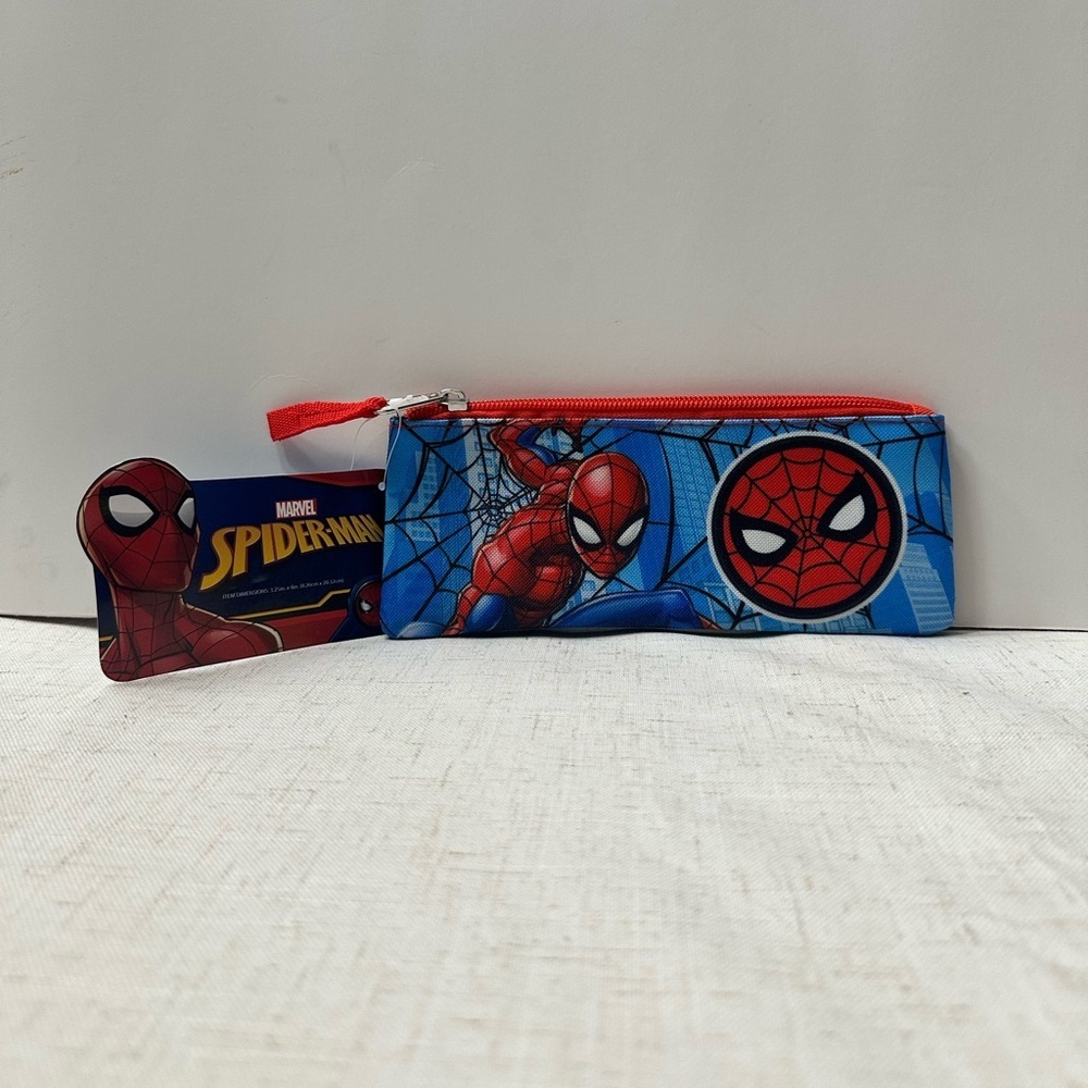 Marvel Spider-Man Blue and Red Kids Pencil Case